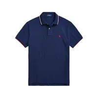 Classic-Fit Mesh Polo Shirt