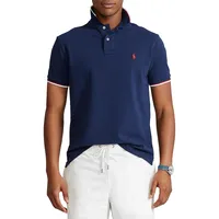 Classic-Fit Mesh Polo Shirt