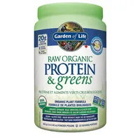 RAW ORGANIC Protein&Greens - Vanille, 550g