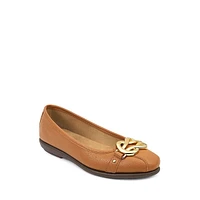 Big Bet Buckle Ballet Flats