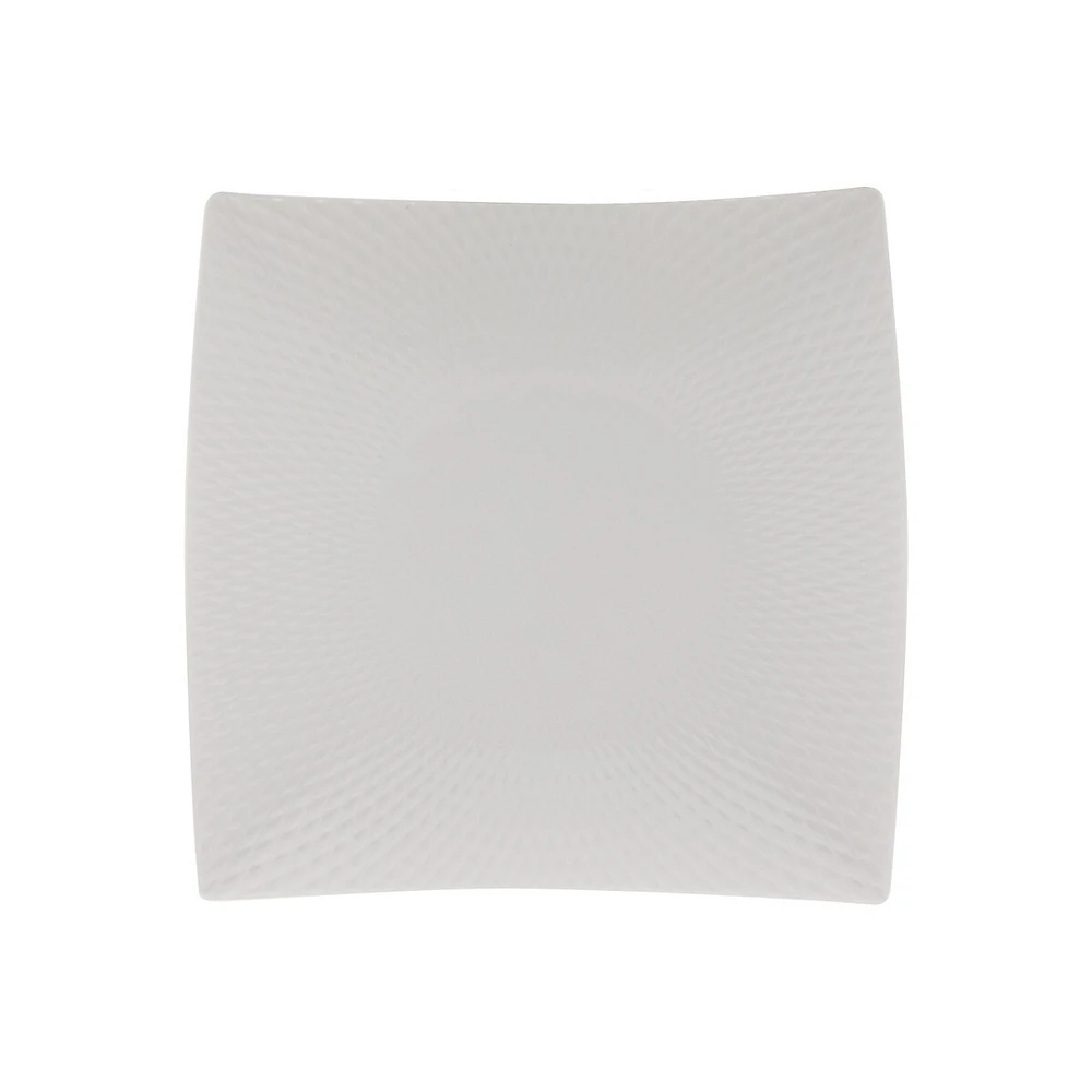 Assiette Diamond en porcelaine – 12,5 cm.