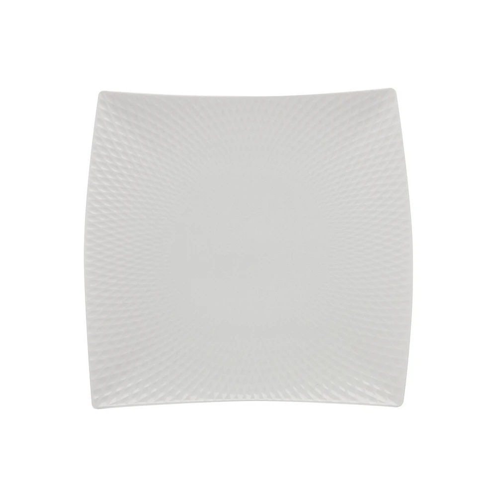 Inch Diamond Porcelain Square Platter