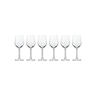 Cosmopolitan Set Of 6 Wine Glasses