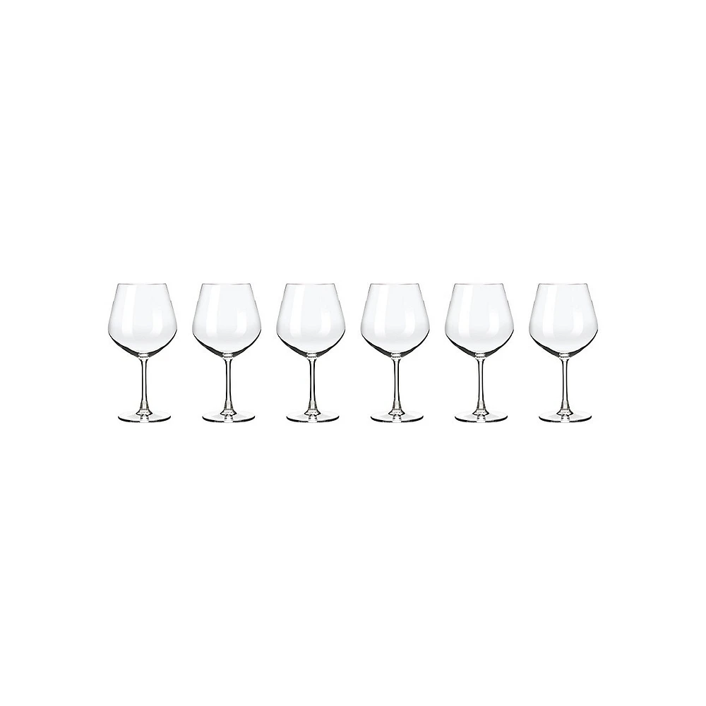 Cosmopolitan 6-Piece Wine Glasses Set