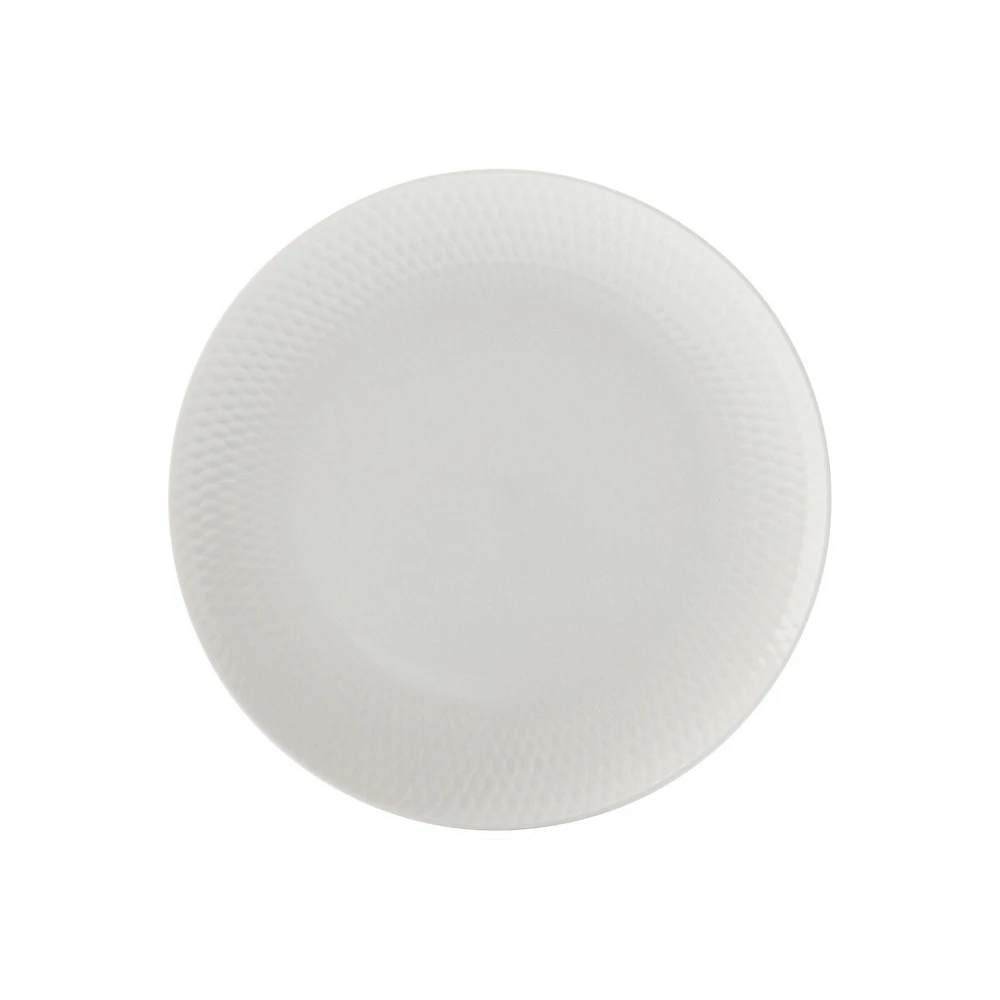 Assiette à hors-d'œuvre en porcelaine Round Diamond