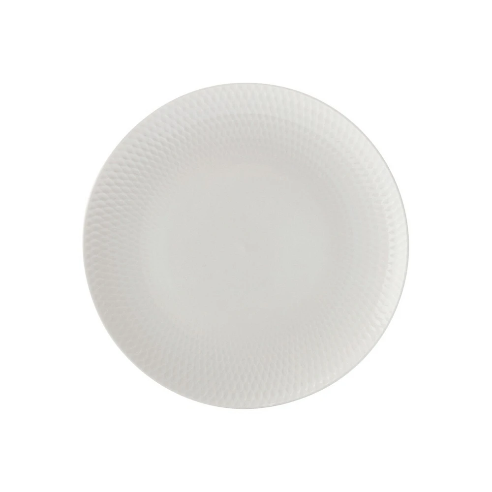 Assiette en porcelaine Diamond Round