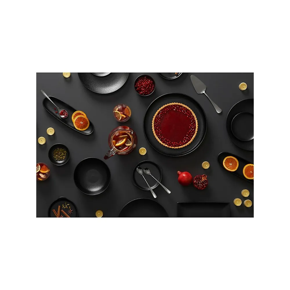 Caviar Prestige Porcelain Plate with Handles
