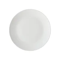 Assiette plate en porcelaine Basic White