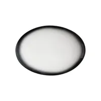 Granite Porcelain Oval Plate