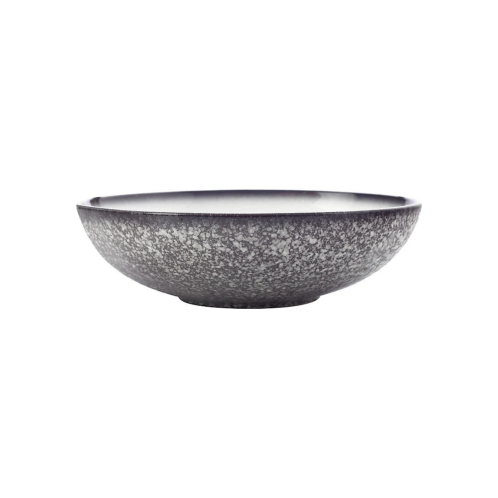 Bol de service rond en porcelaine Granite