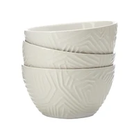 Dune 3-Piece Textured Bowl Set