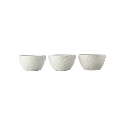 Dune 3-Piece Textured Bowl Set