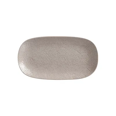 Dune Stoneware Oblong Platter