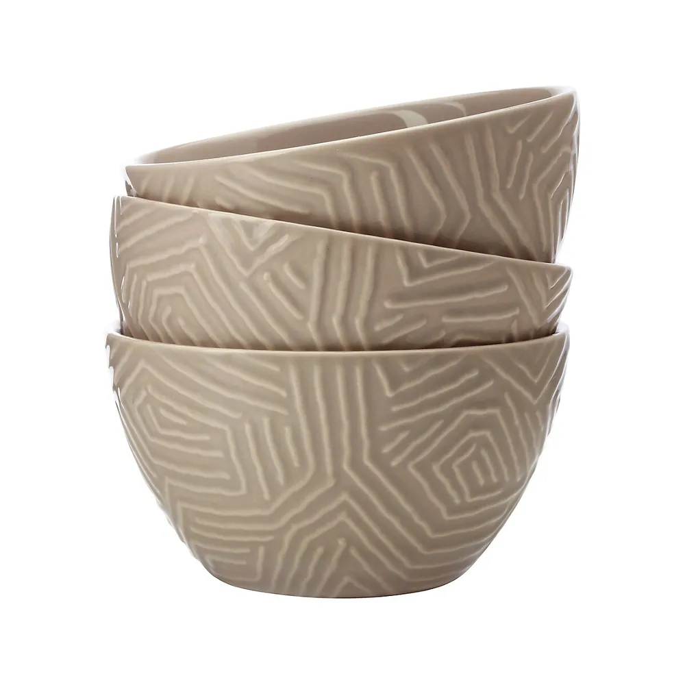 Dune 3-Piece Textured Bowl Set