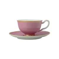 Silk Classics 2-Piece Teacup & Saucer Set