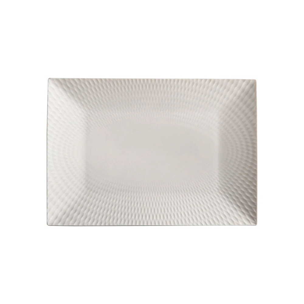 Diamonds Textured Porcelain Platter