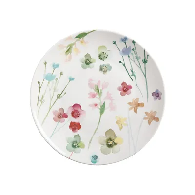 Wildwood Floral Porcelain Entrée Plate