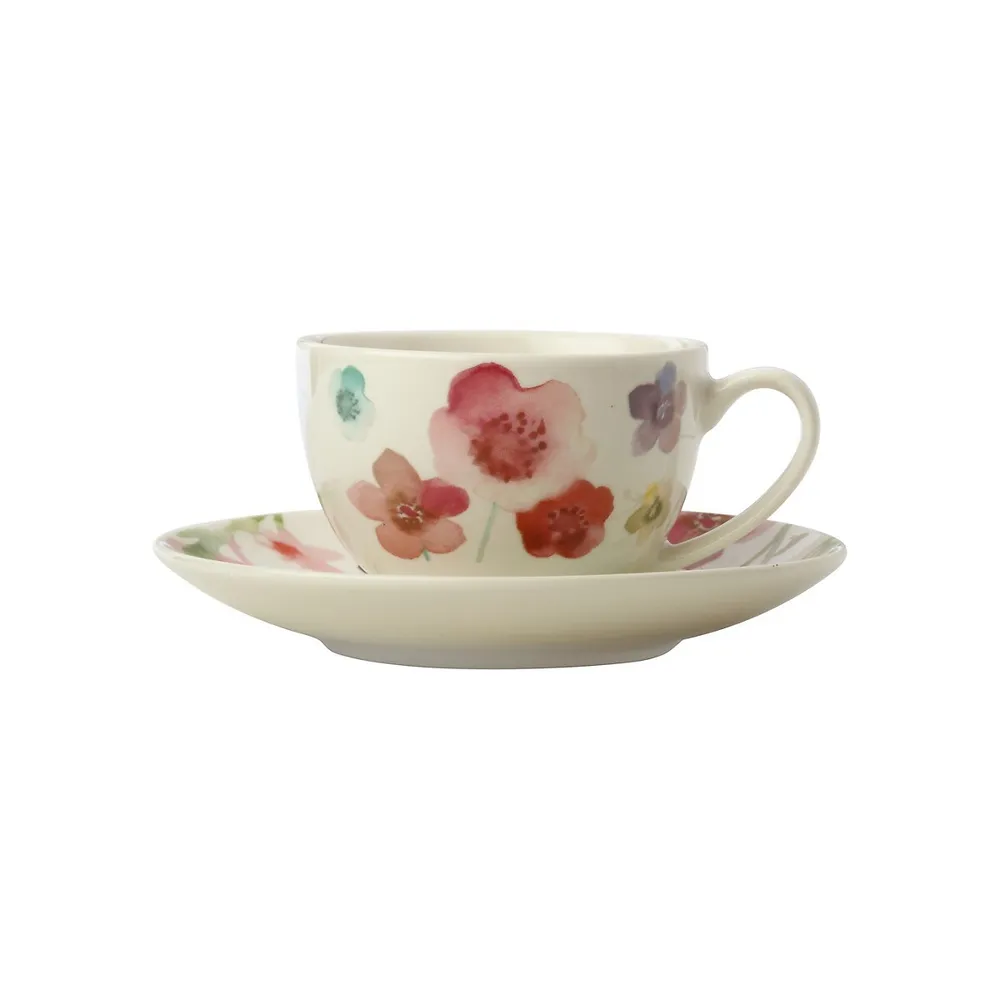 Maxwell & Williams Coupe Demi Tasse Cup & Saucer - Pack of 4