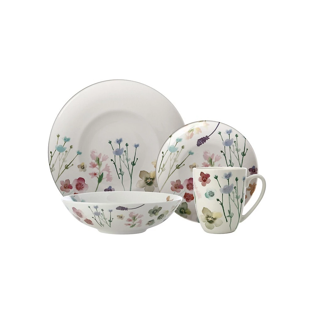 Wildwood 16-Piece Coupe Dinner Set