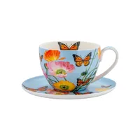 Posey 2-Piece Teacup & Saucer Set