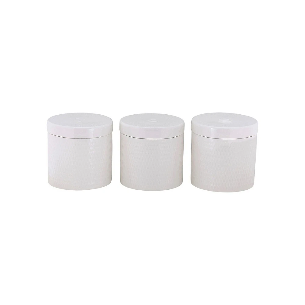 Diamond 3-Piece Canister Set