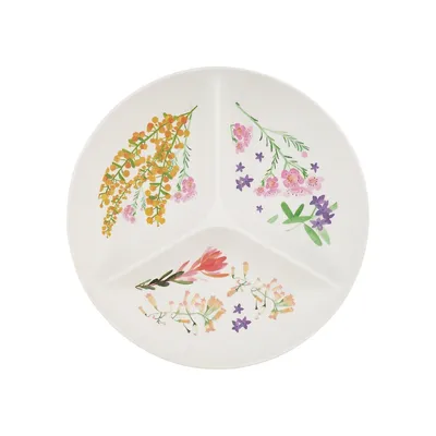 Wildflower -Inch Divided Platter