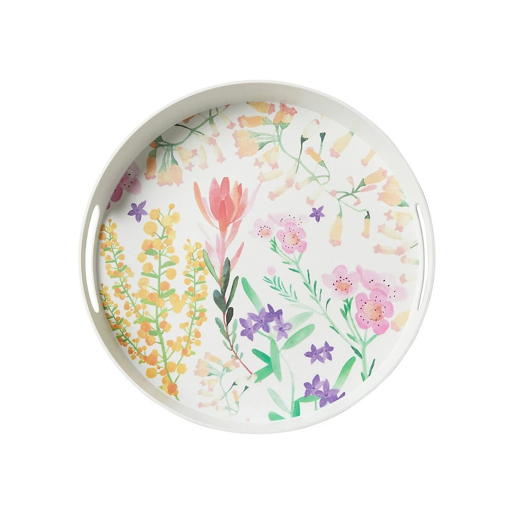 Wildflower 14-Inch Round Tray