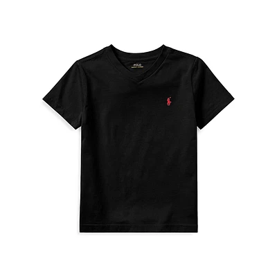 Little Boy's Cotton Jersey V-Neck T-Shirt
