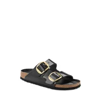 Women's Arizona Big Buckle High Shine Slide Sandals