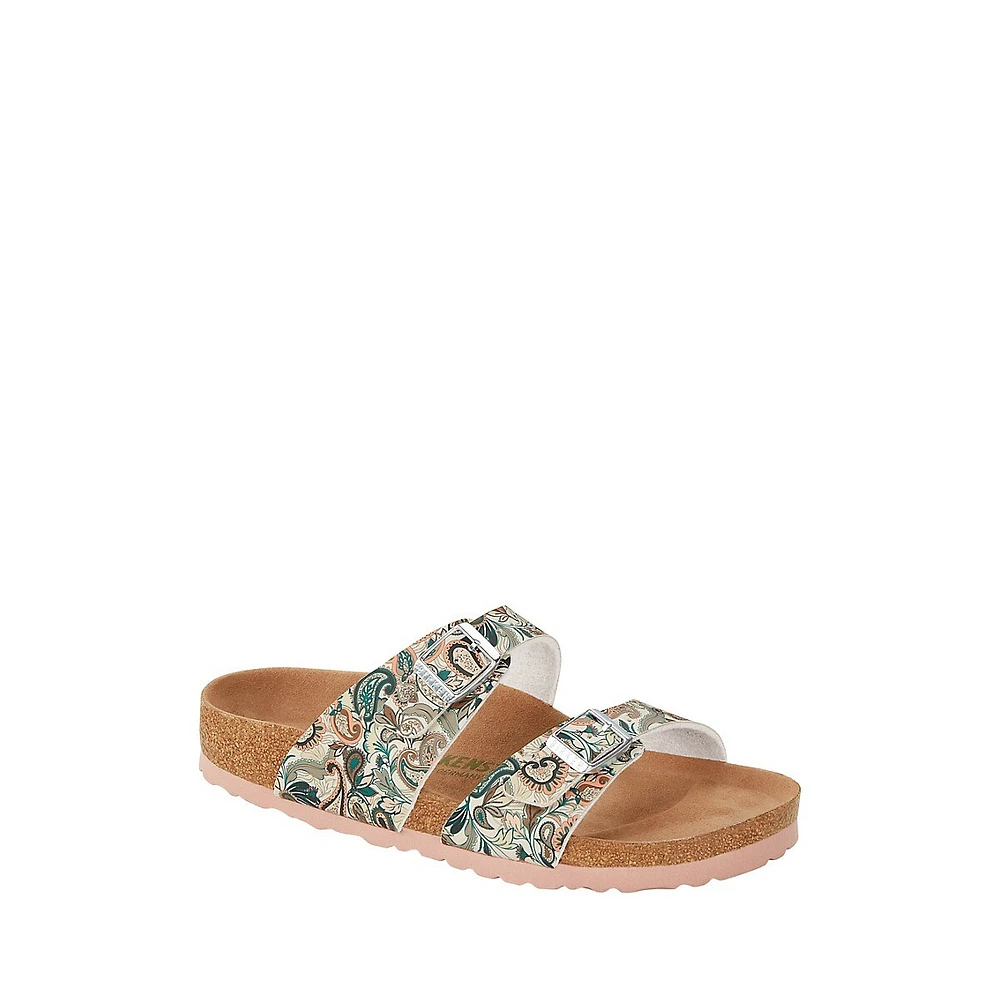 Women's Paisley Double Strap Sandals