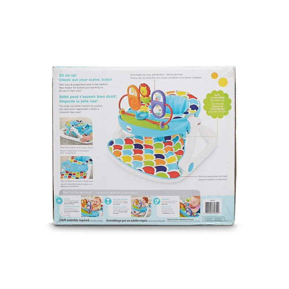 Deluxe Sit-Me-Up Floor Seat with Toy Tray