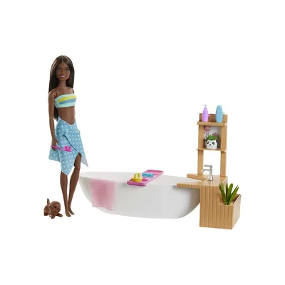 Fizzy Bath Doll and Play Set