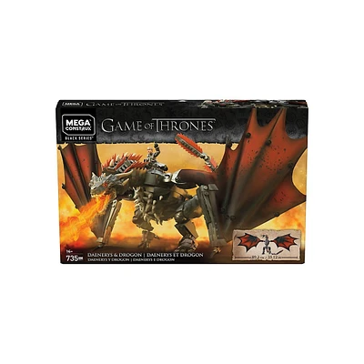 Game of Thrones Daenerys & Drogon Building Toy