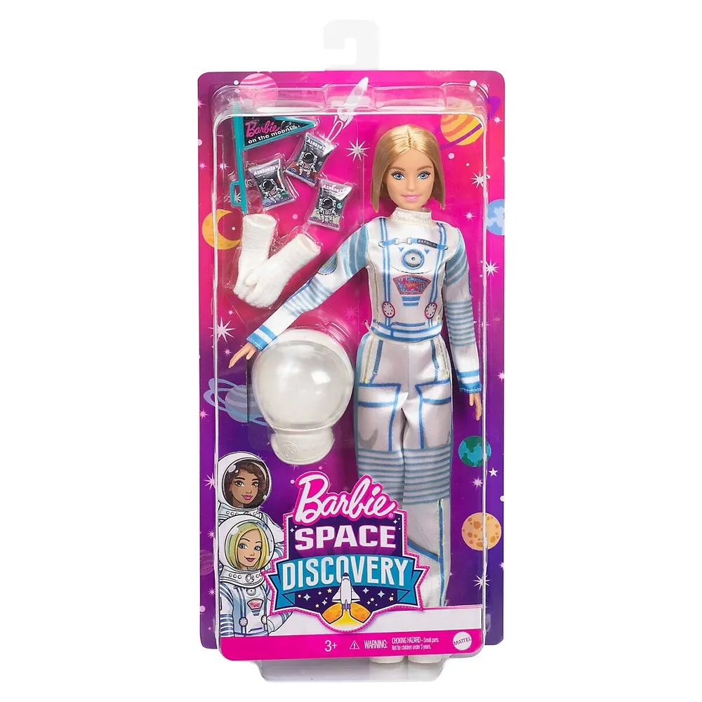 Space Discovery Astronaut Barbie Doll - 11.5-Inch