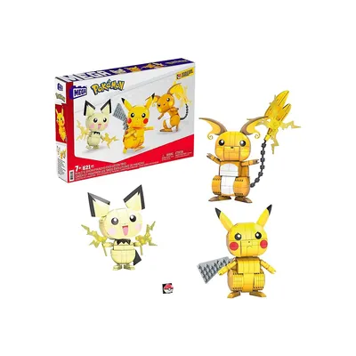 Pokémon Build and Show Pikachu Evolution Trio