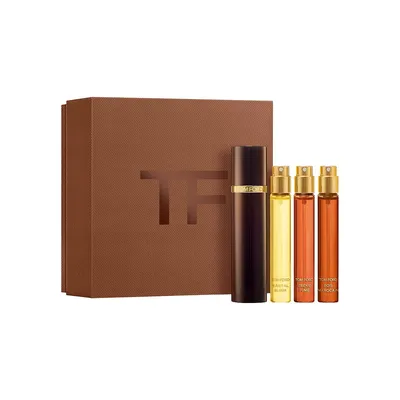 Private Blend Woods Collection 3-Piece Gift Set With Atomizer