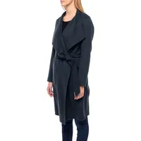 Meghan Wool Wrap Coat