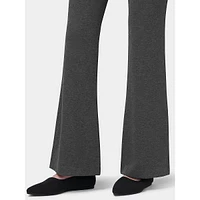 Pull-On Flare Pants