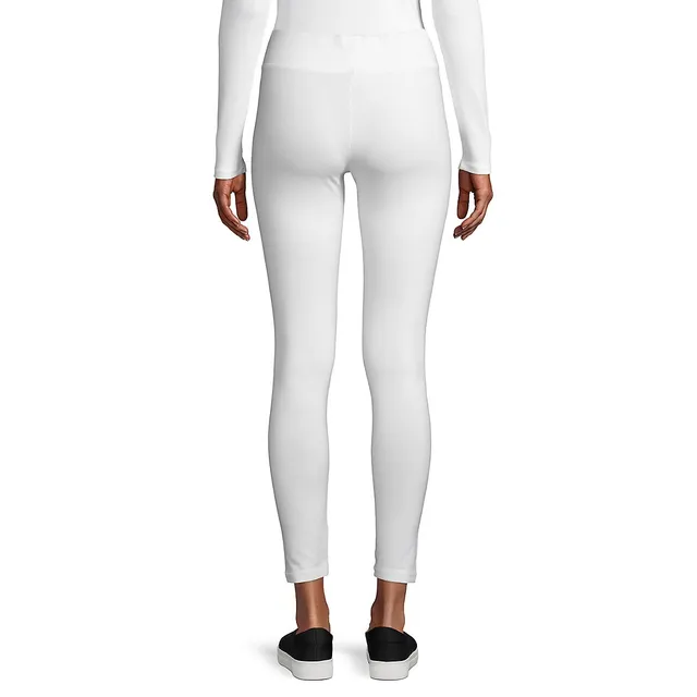 HUE Wide-Waist Ultra Skimmer Leggings