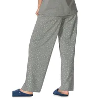Mini Heart-Print Cotton-Blend Pyjama Pants