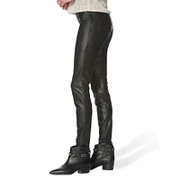 Legging en cuir