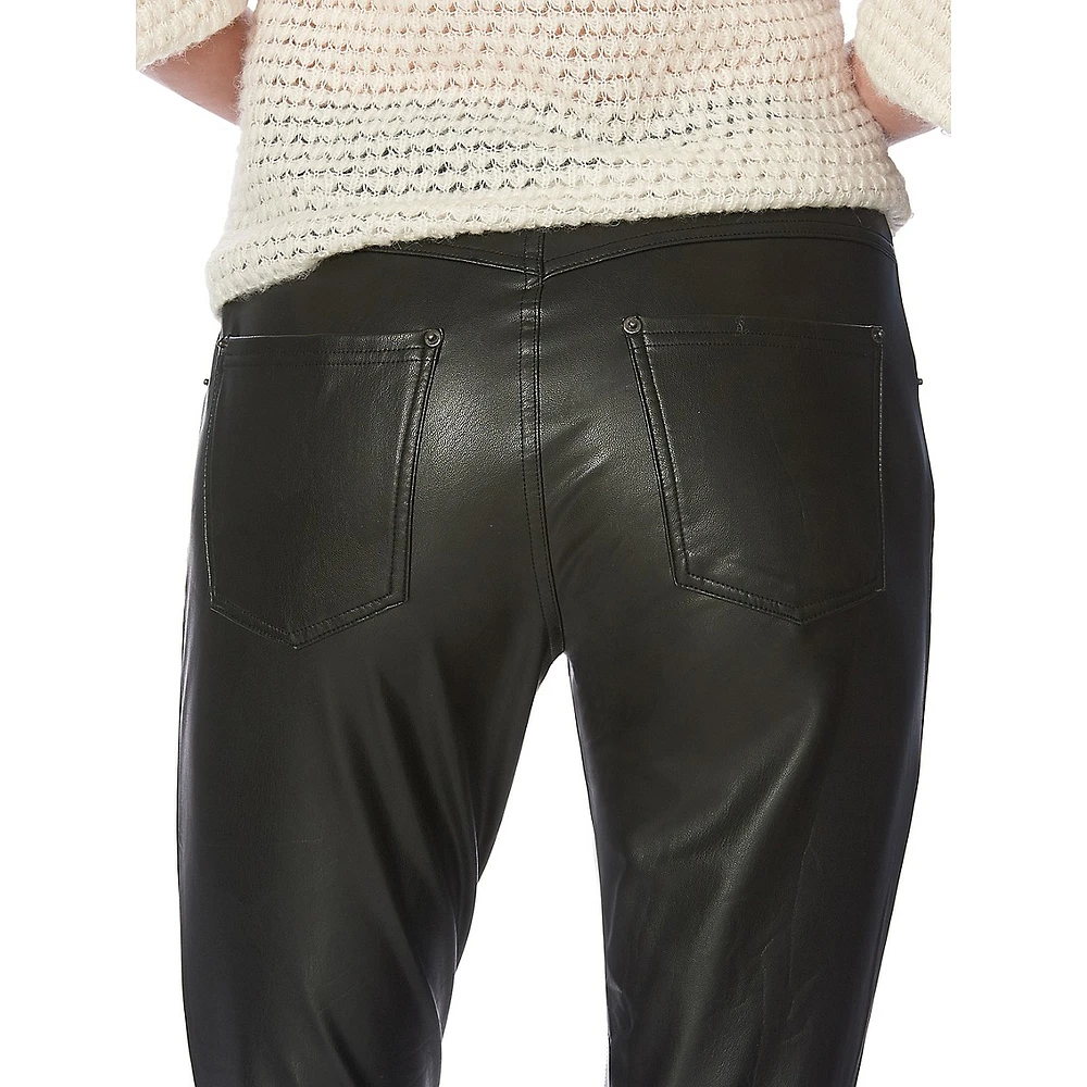 Leatherette Leggings