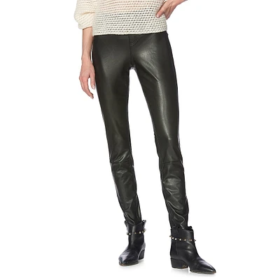 Legging en cuir