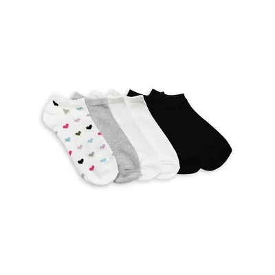 Socquettes invisibles ultra douces, six paires