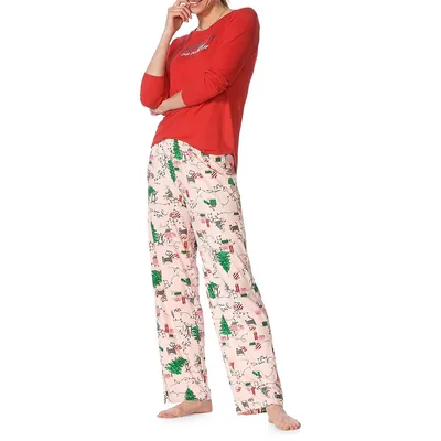Be Naughty Timeless Soft Jersey 2-Piece Pyjama Set