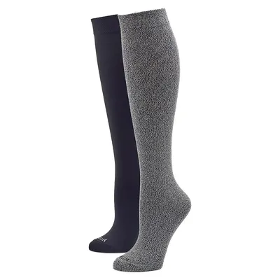 Women's 2-Pair Super Soft Knee Socks Pack