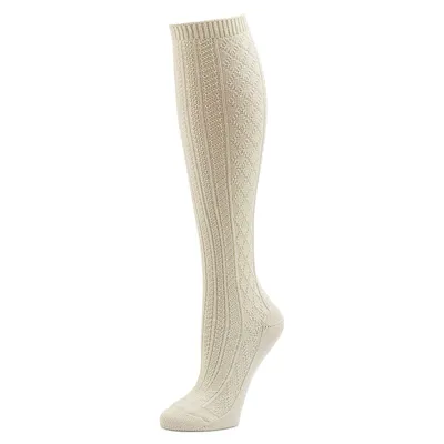 Women's Cable Super Soft Knee Socks