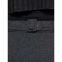 Pantalon à chevrons sans fermeture ni attache
