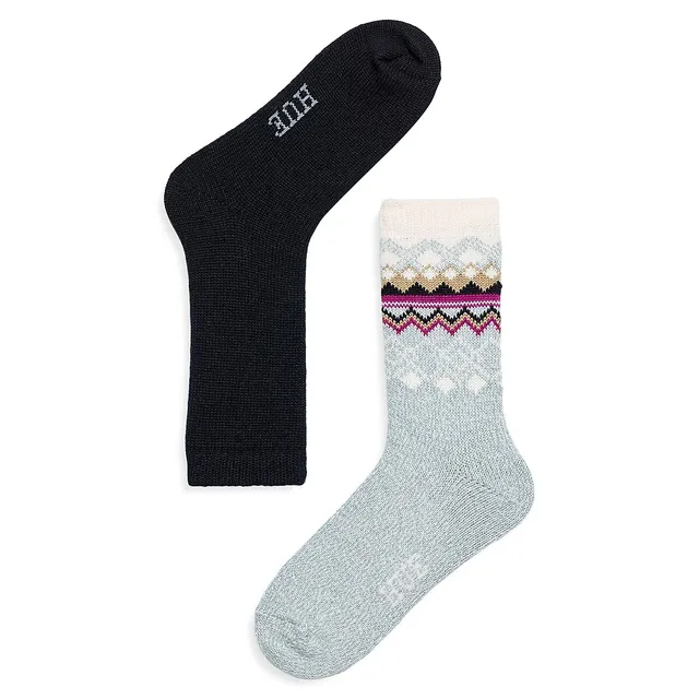 Marled Boot Sock 2-Pack