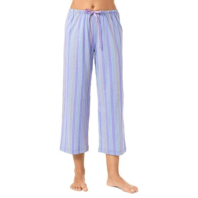 Salon Stripe Pyjama Capris